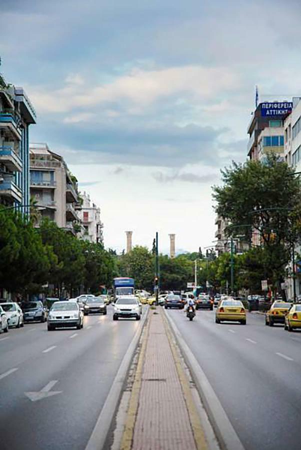 Athenian Blue - Family Apt 5' Minutes From Acropolis Museum Exteriör bild